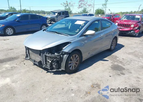 2015 Hyundai Elantra Se z USA, uszkodzony, nr VIN KMHDH4AE3FU320812